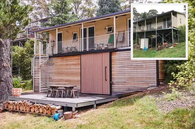 Before and after: a cabin renovation in the Blue Mountains