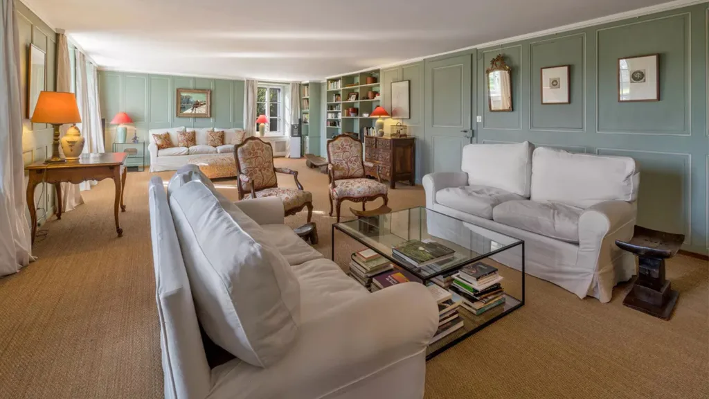 Audrey Hepburn's home in Tolochenaz, Vaud, Switzerland.