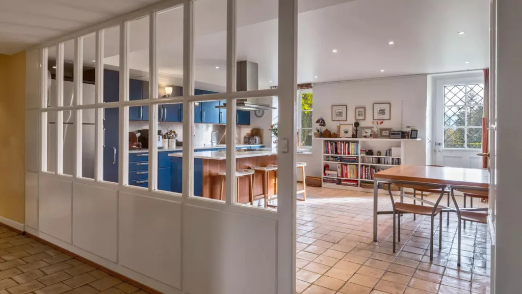 Audrey Hepburn's home in Tolochenaz, Vaud, Switzerland.