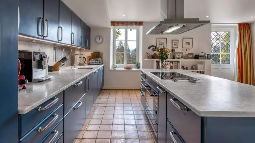 Audrey Hepburn's home in Tolochenaz, Vaud, Switzerland.