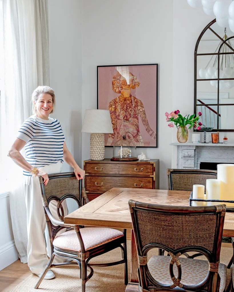 A dining room and interior designer.