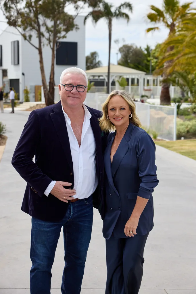The Block hosts Scott Cam and Shelley Craft at the 2024 auction day
