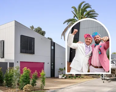 The Block 2024's Ricky and Haydn with their house